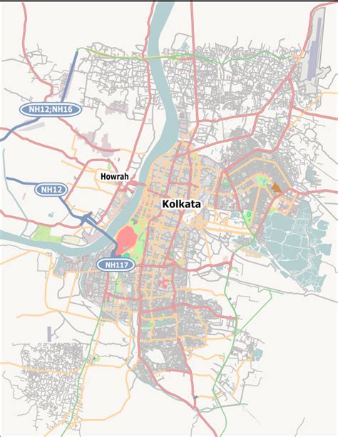 kolkata shalimar station map.